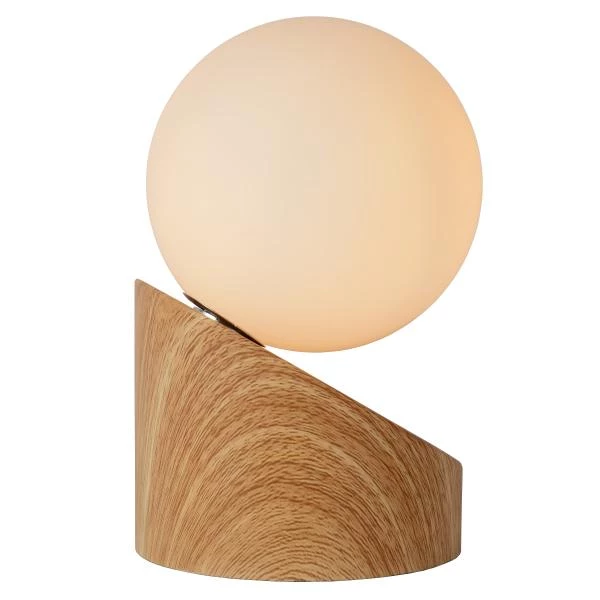 Lucide LEN - Table lamp - Ø 10 cm - 1xG9 - Light wood - detail 1